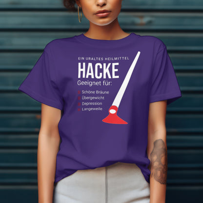 Hacke Damen Baumwolle T-Shirt