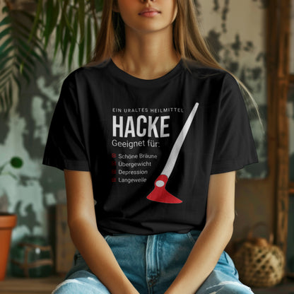 Hacke Damen Baumwolle T-Shirt