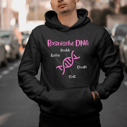Bosnische DNA klassischer Herren Hoodie