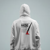 Hacke Klassischer Unisex Hoodie