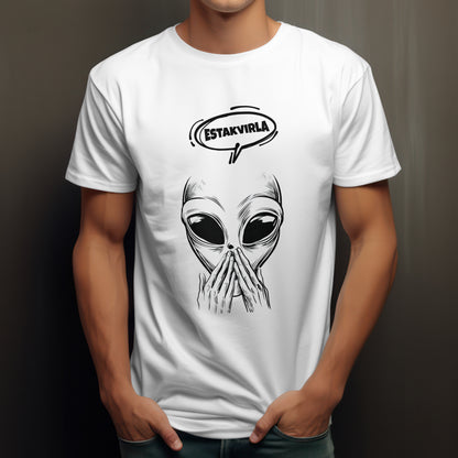 Estakvirla Herren Baumwolle T-Shirt