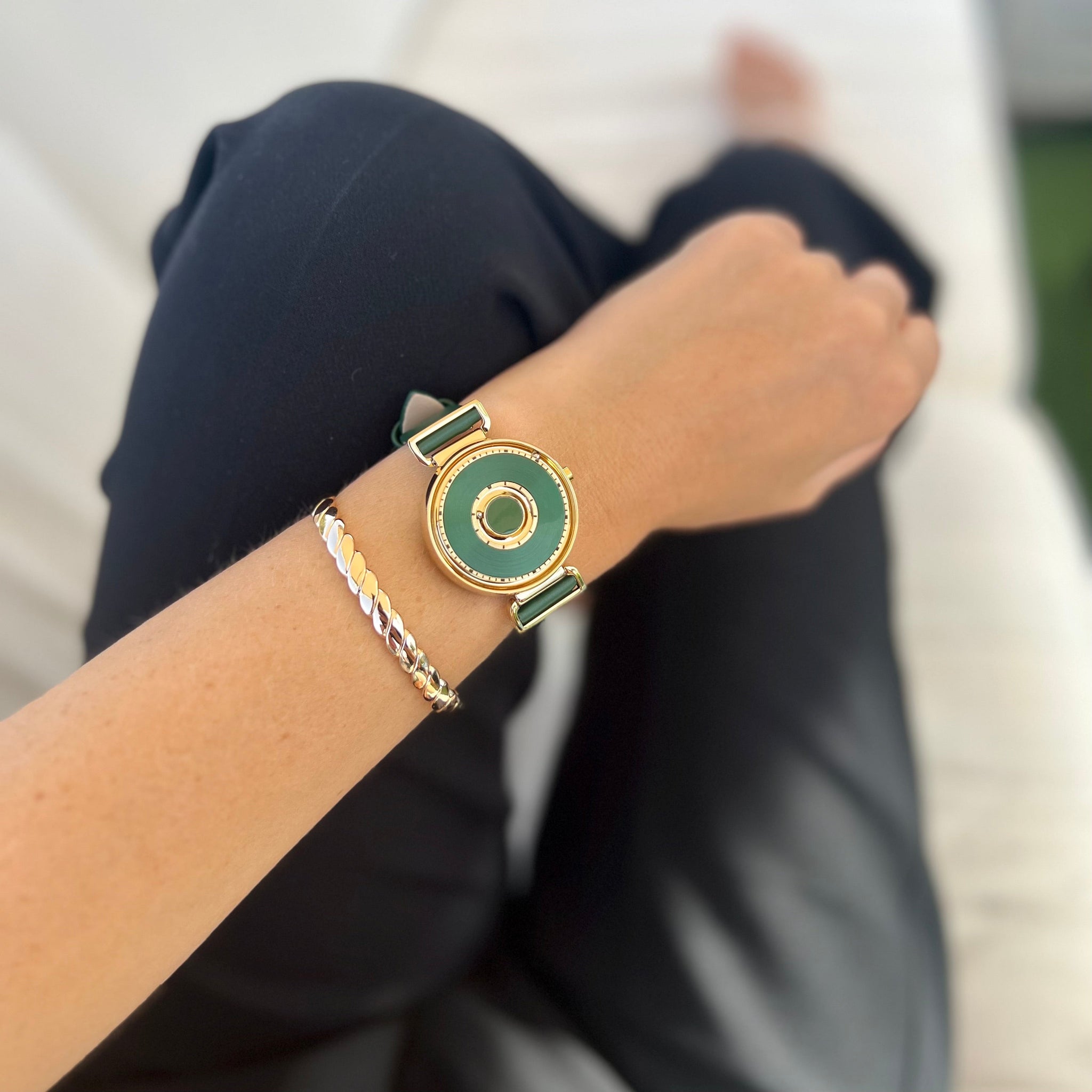 Bella Gold Green