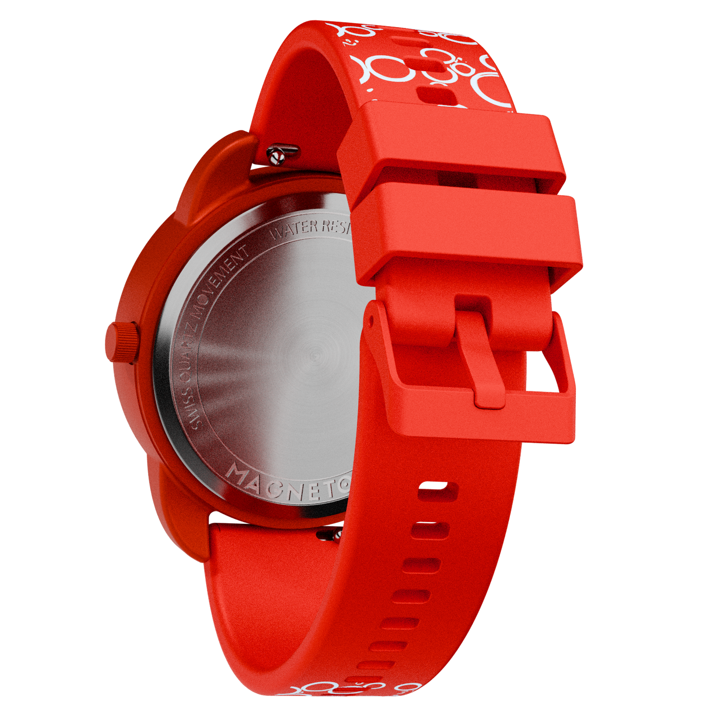Kinderuhr Bubbles Red