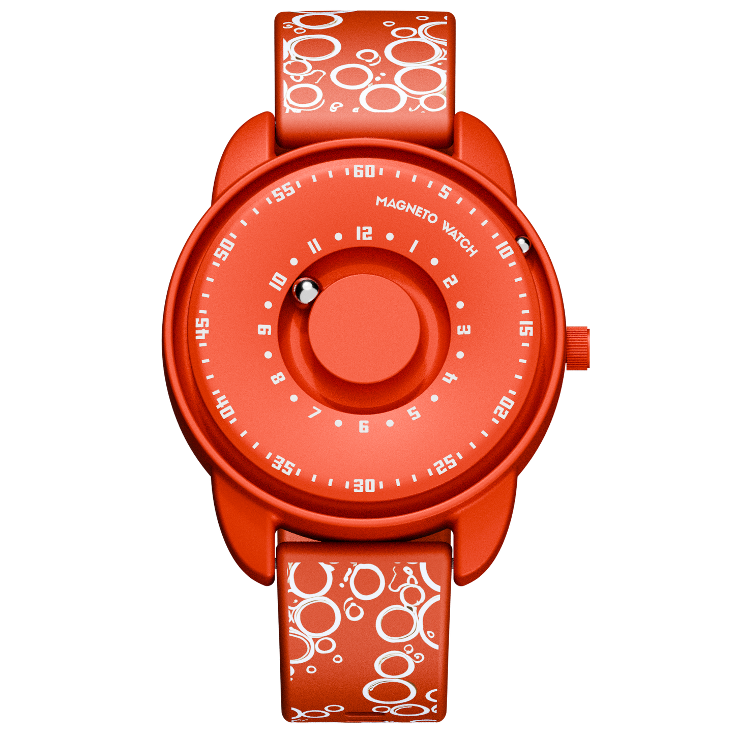 Kinderuhr Bubbles Red