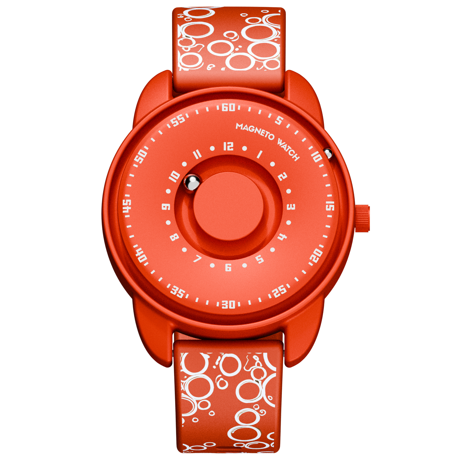 Kinderuhr Bubbles Red
