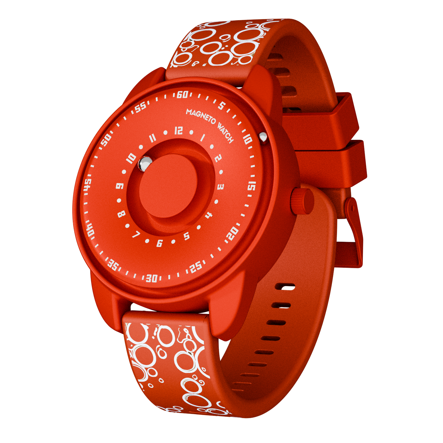 Kinderuhr Bubbles Red