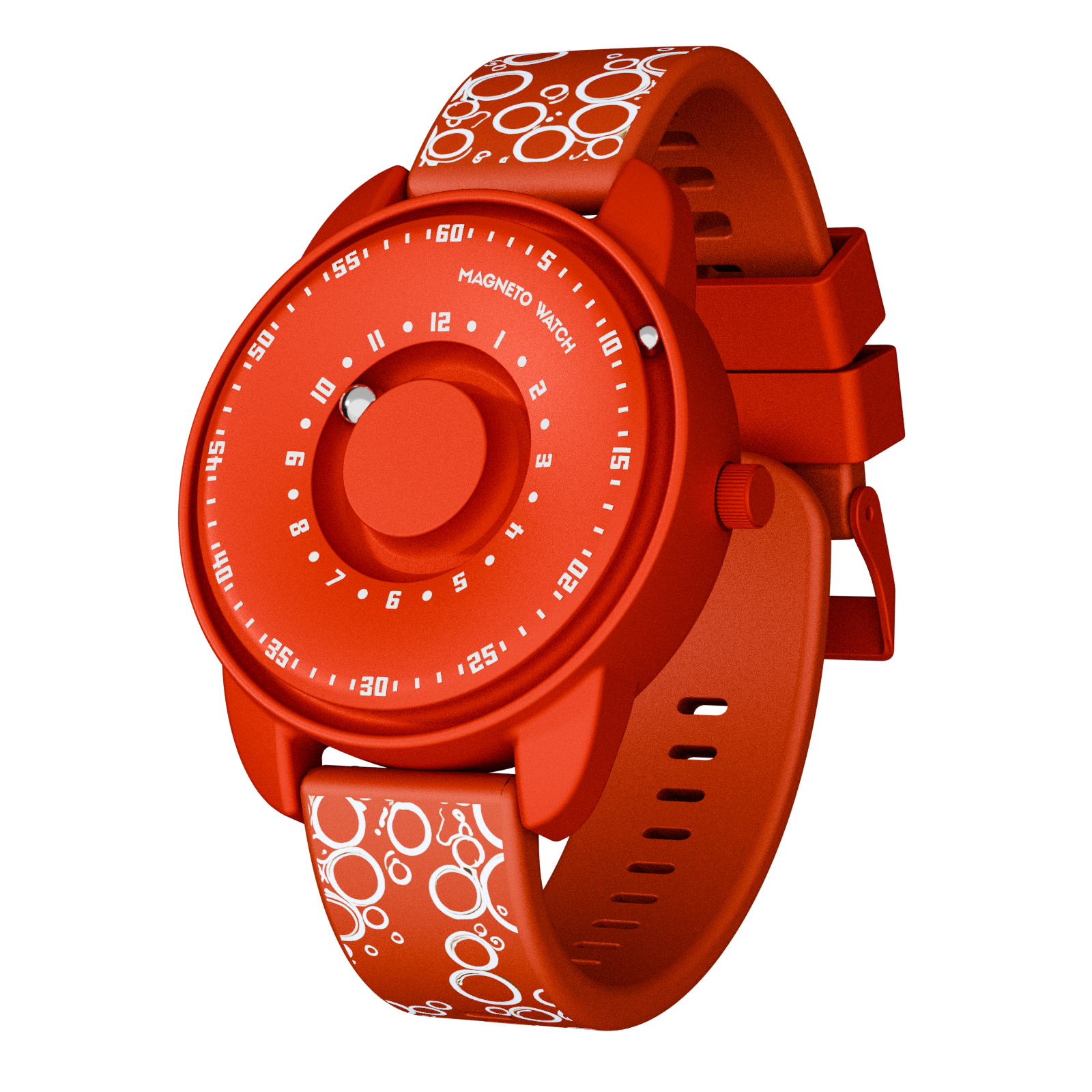Kinderuhr Bubbles Red