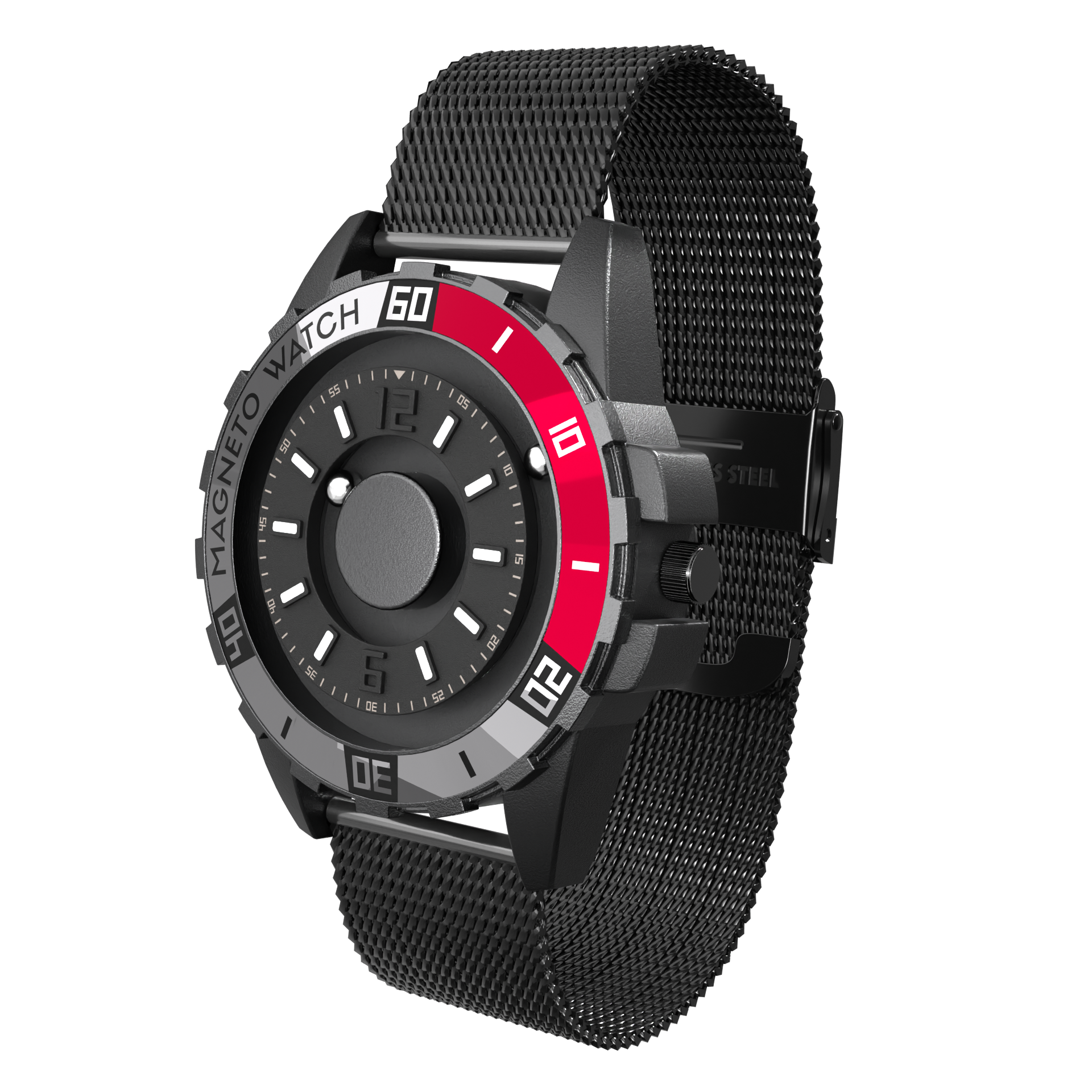 Herrenuhr Uranus Black