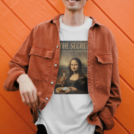 Mona Lisa Herren Baumwolle T-Shirt