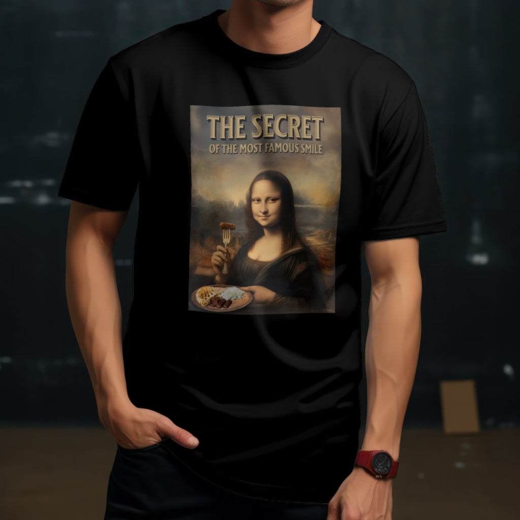 Mona Lisa Herren Baumwolle T-Shirt