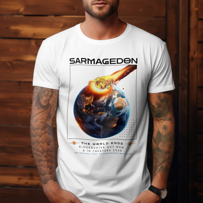 Sarmagedon Herren Baumwolle T-Shirt