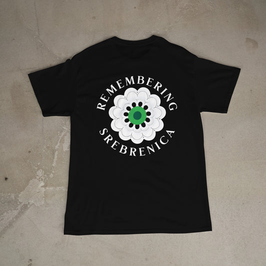 Remembering Srebrenica Unisex Baumwolle T-Shirt