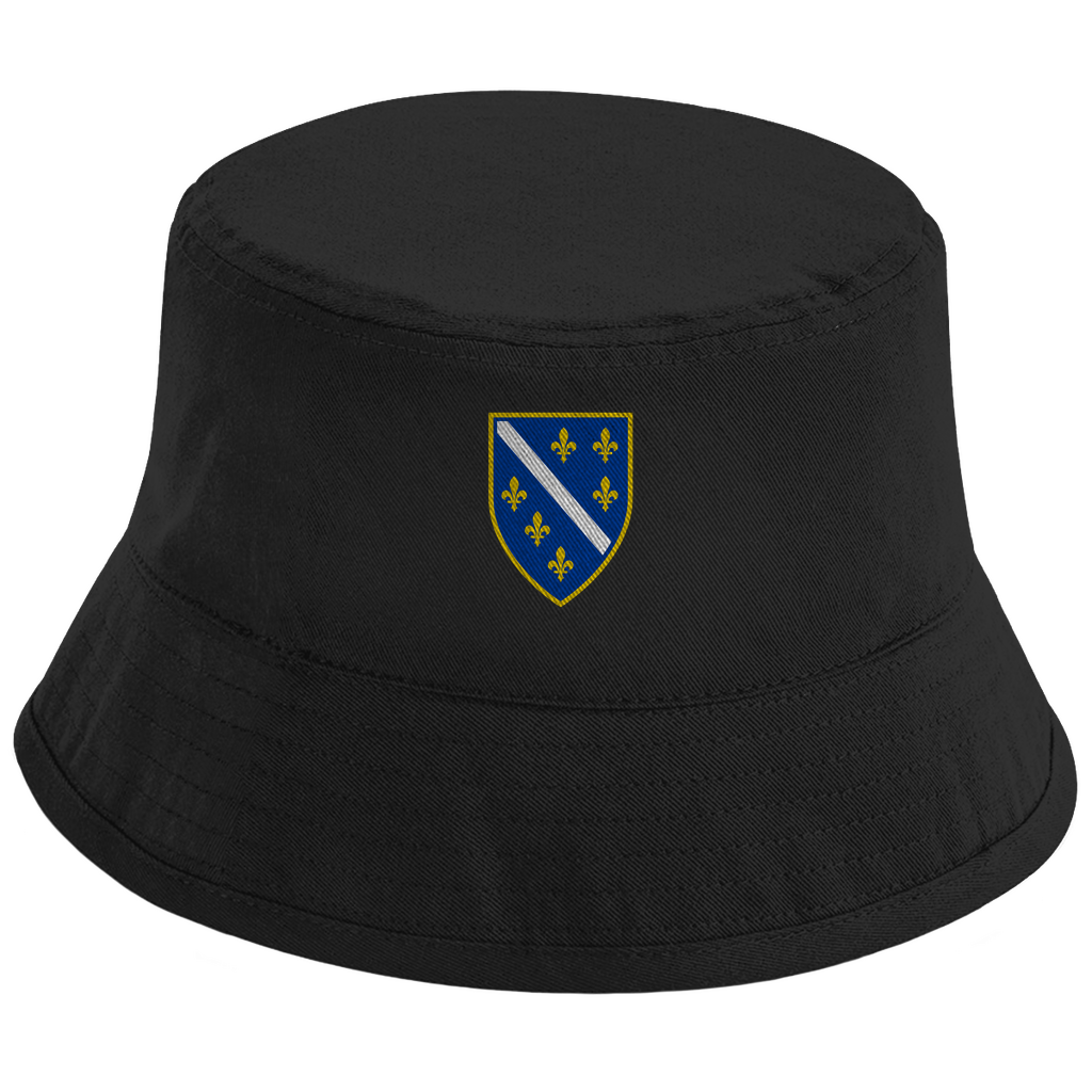 Baumwolle Fischerhut  Wappen von Bosnien und Herzegowina