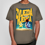 Zvijezda tjera mjeseca Herren Oversize Washed T-Shirt