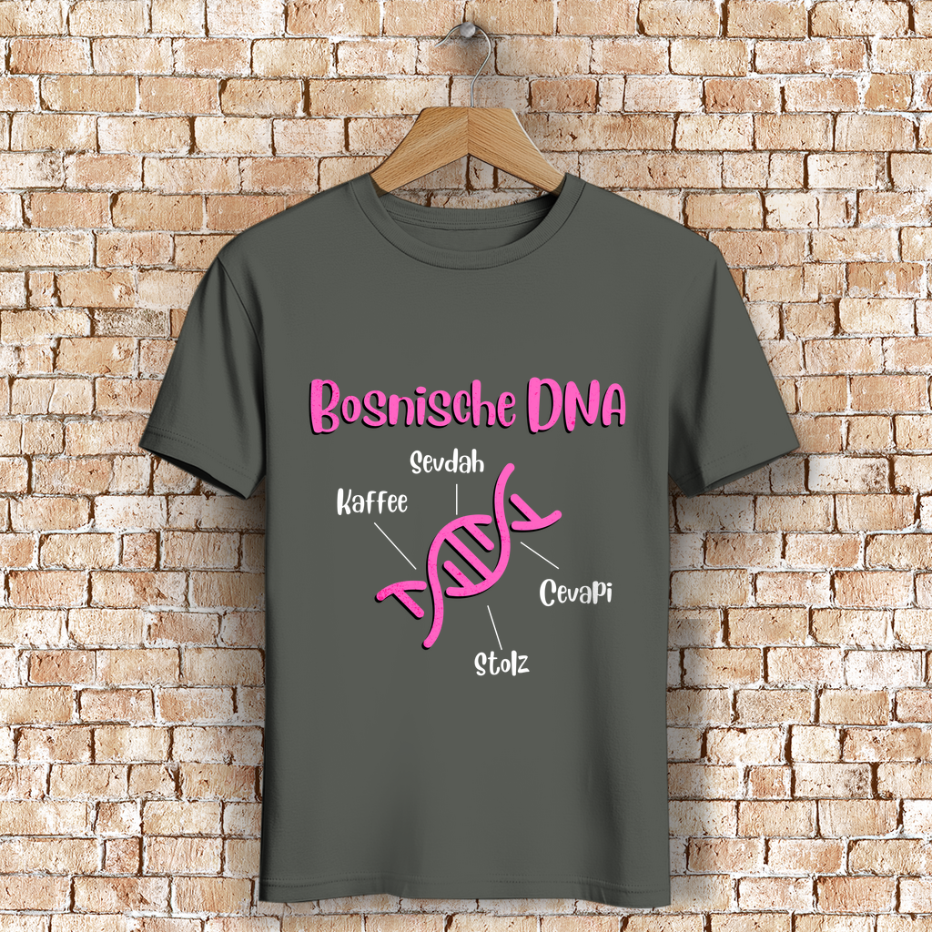 Bosnische DNA Herren Premium Bio T-Shirt