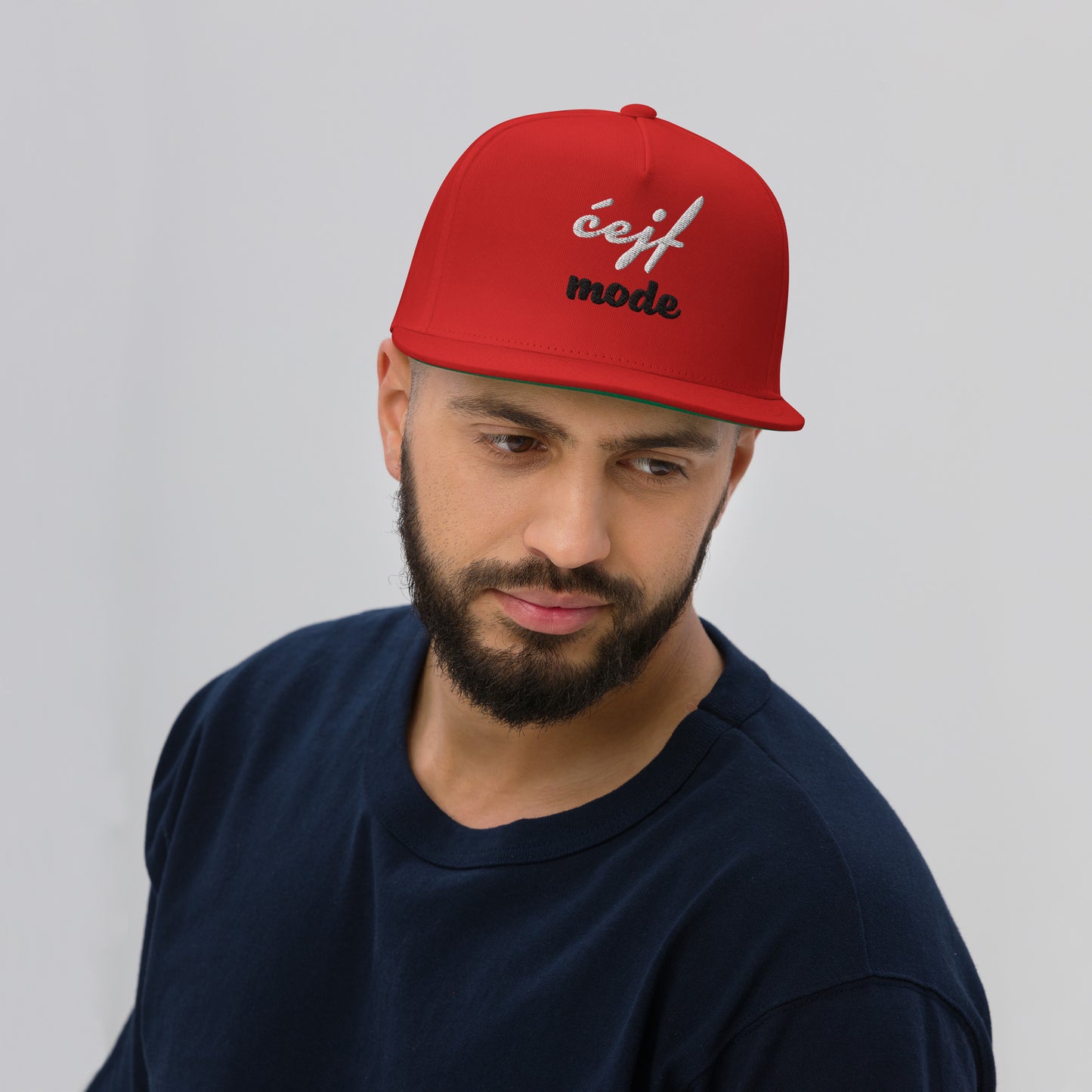 Cejf Mode – Flache Baumwollmütze im bosnischen Stil