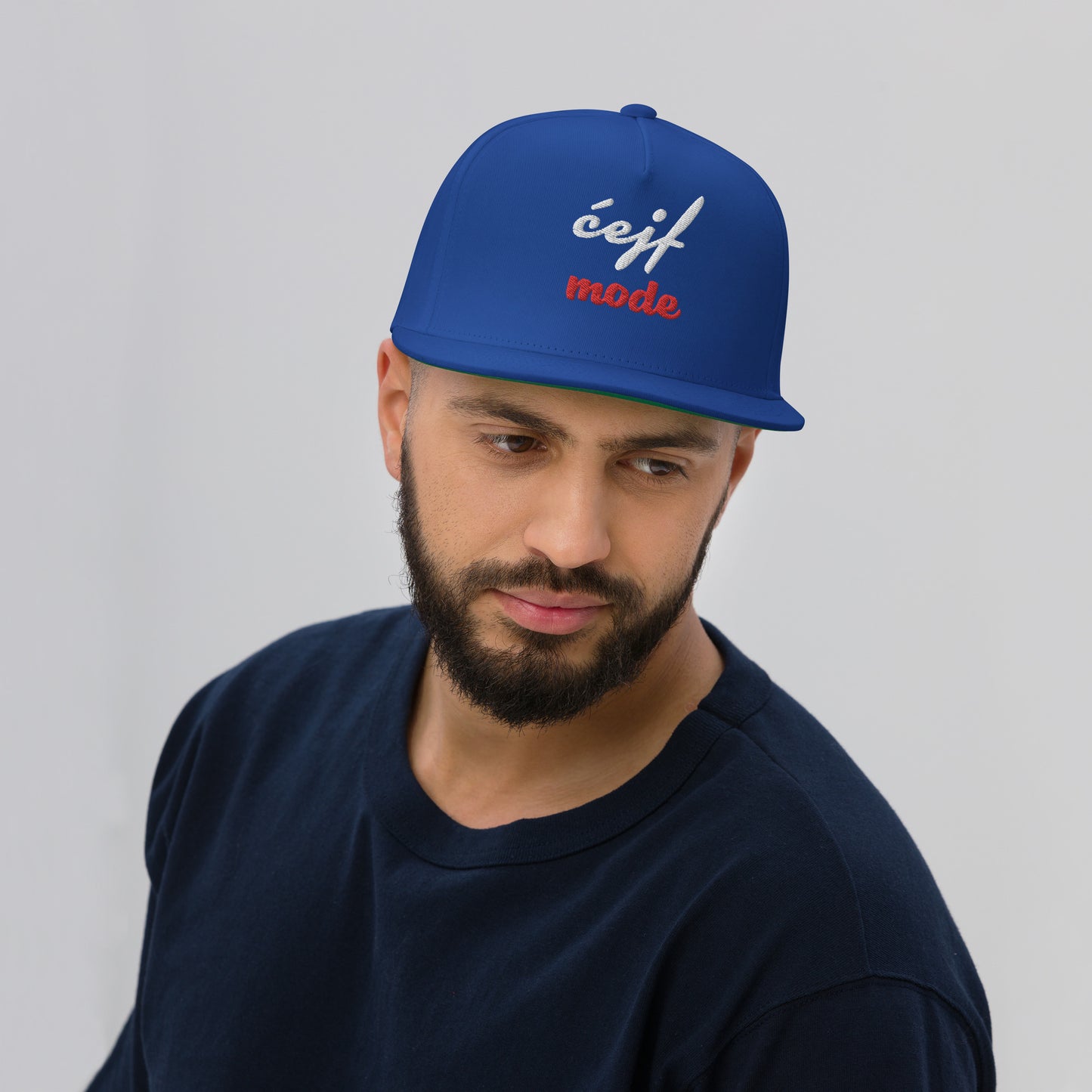 Cejf Mode – Flache Baumwollmütze im bosnischen Stil
