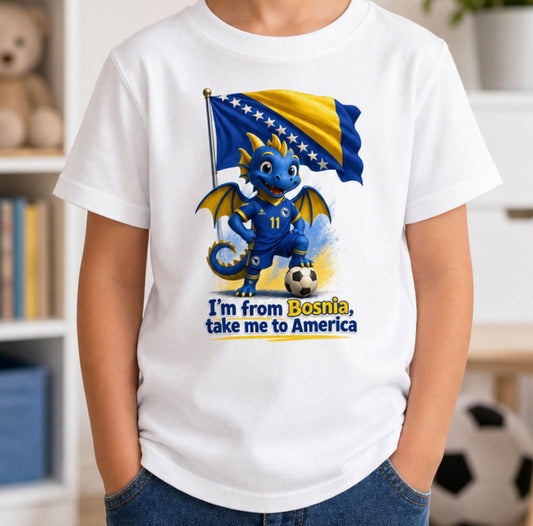 Der bosnische Drache Kids Premium Bio T-Shirt