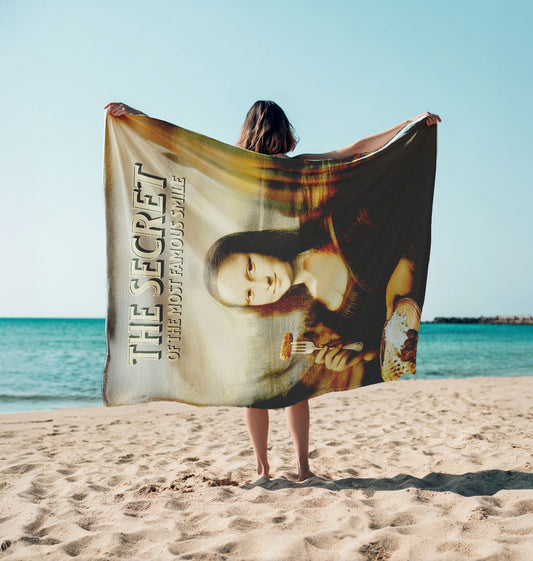 Monalisa Strandtuch nach bosnischer Art