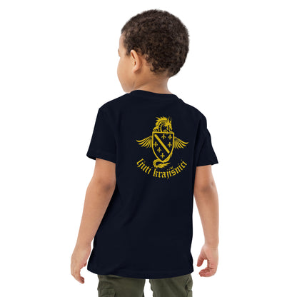 Kinder-T-Shirt aus Bio-Baumwolle mit Ljuti Krajisnici-Design