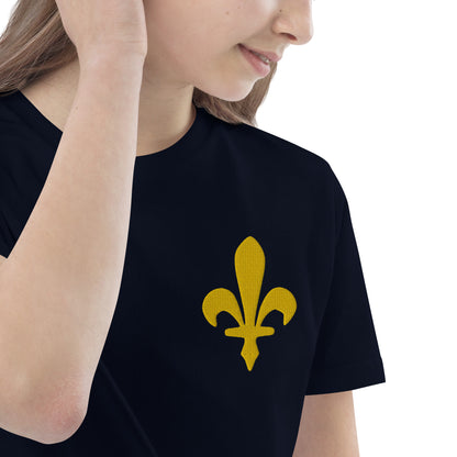 Kinder-T-Shirt aus Bio-Baumwolle mit Ljuti Krajisnici-Design