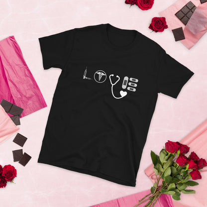 Krankenschwester lustiges Kurzarm-T-Shirt für Frauen