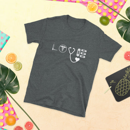 Krankenschwester lustiges Kurzarm-T-Shirt für Frauen